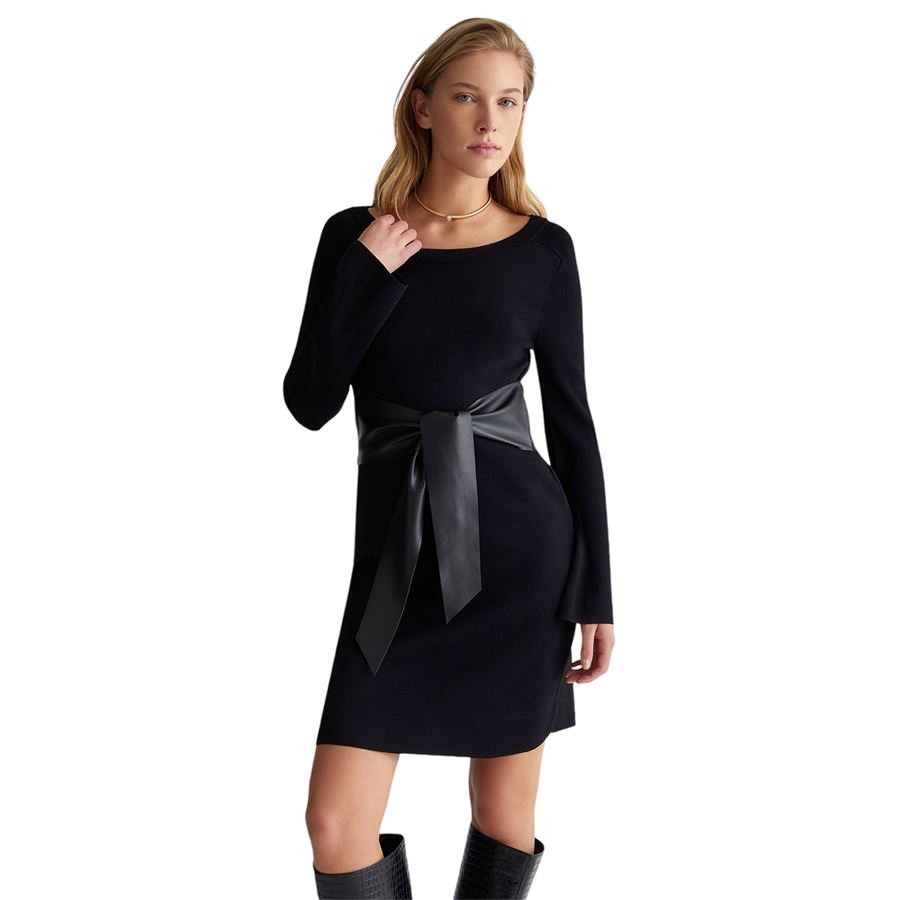 Abito in maglia con cintura Liu Jo | WF4531MA05P22222